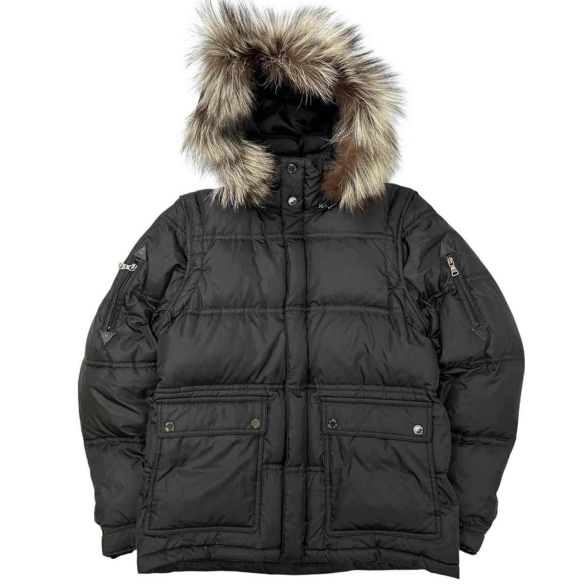 Burberry Fur Puffer (M)