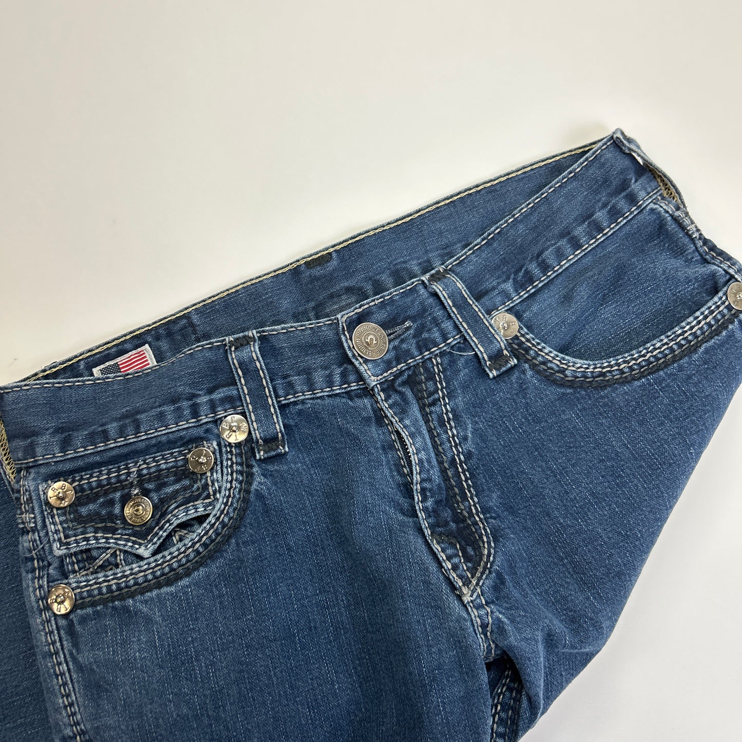 True Religion Big Stitch Jeans (32)