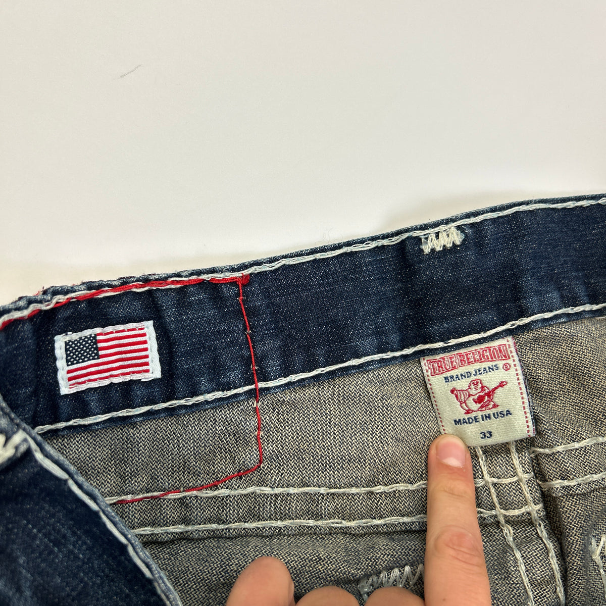 True Religion Big Stitch Jeans (33)