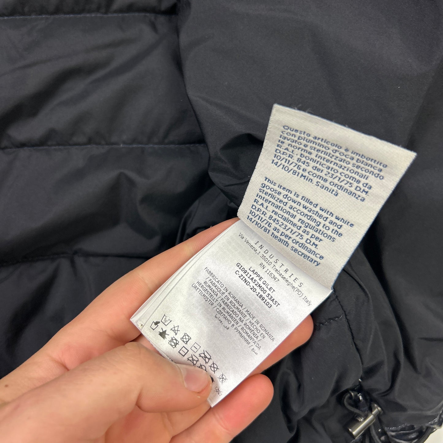 Moncler Lappe Gilet (M)