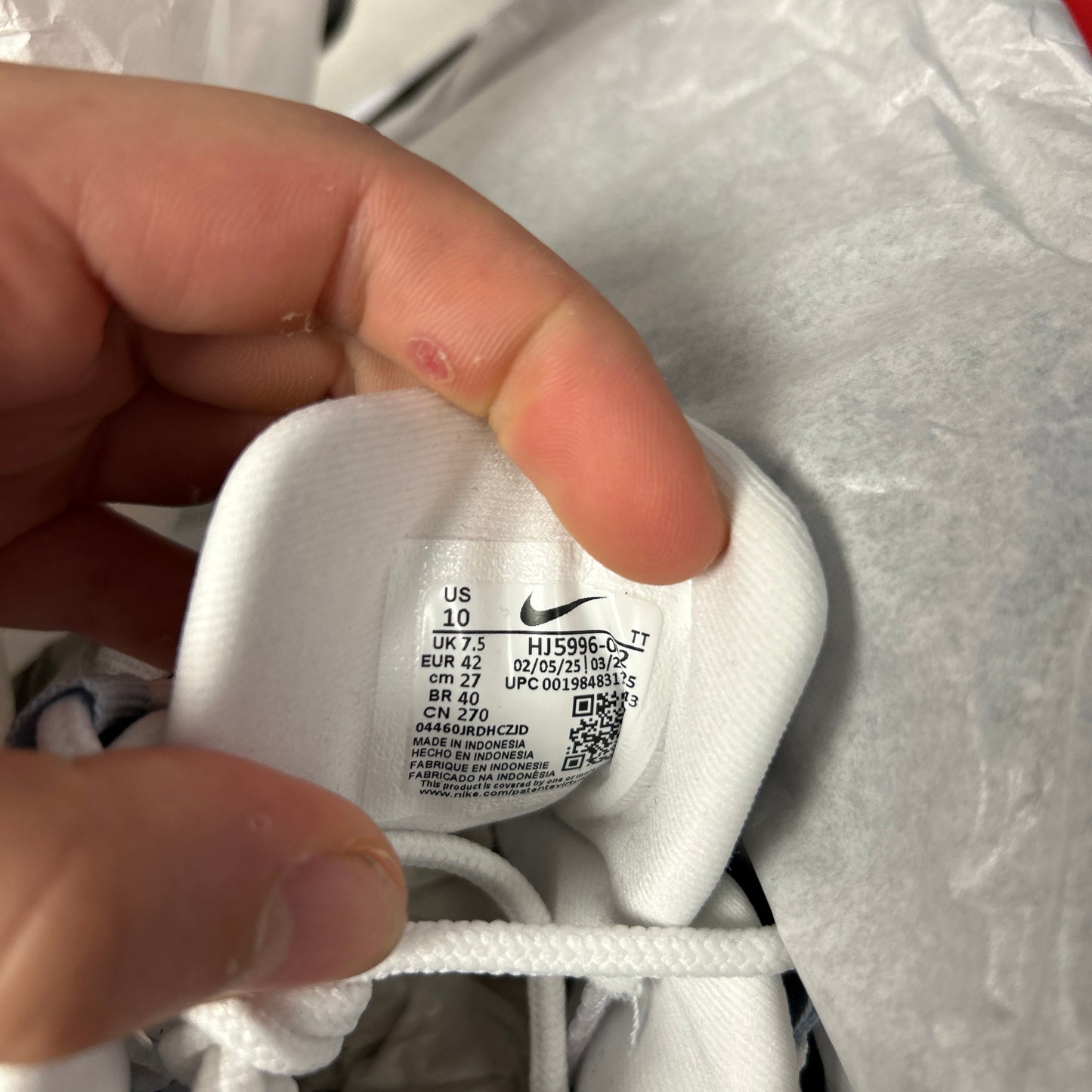 Nike Blue Tint Big Bubble 95s (UK 7.5)