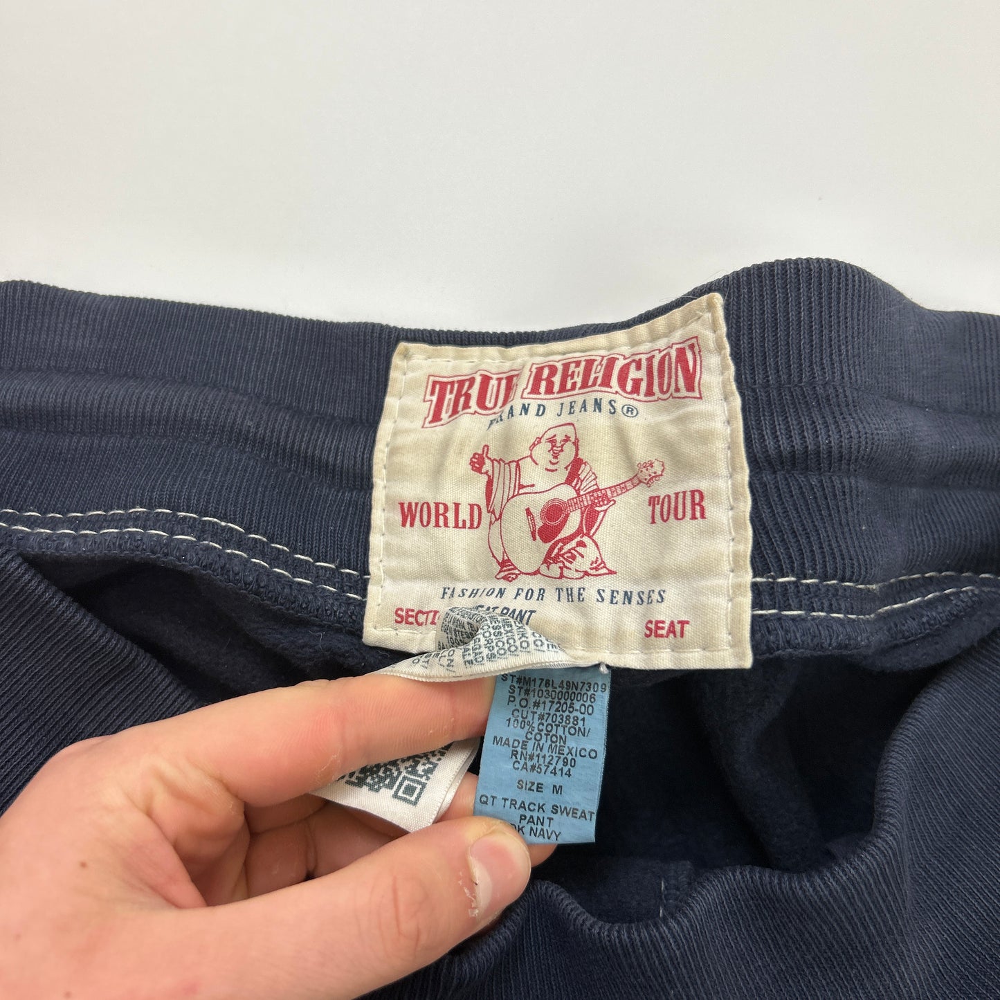 True Religion Big Stitch Joggers (M)
