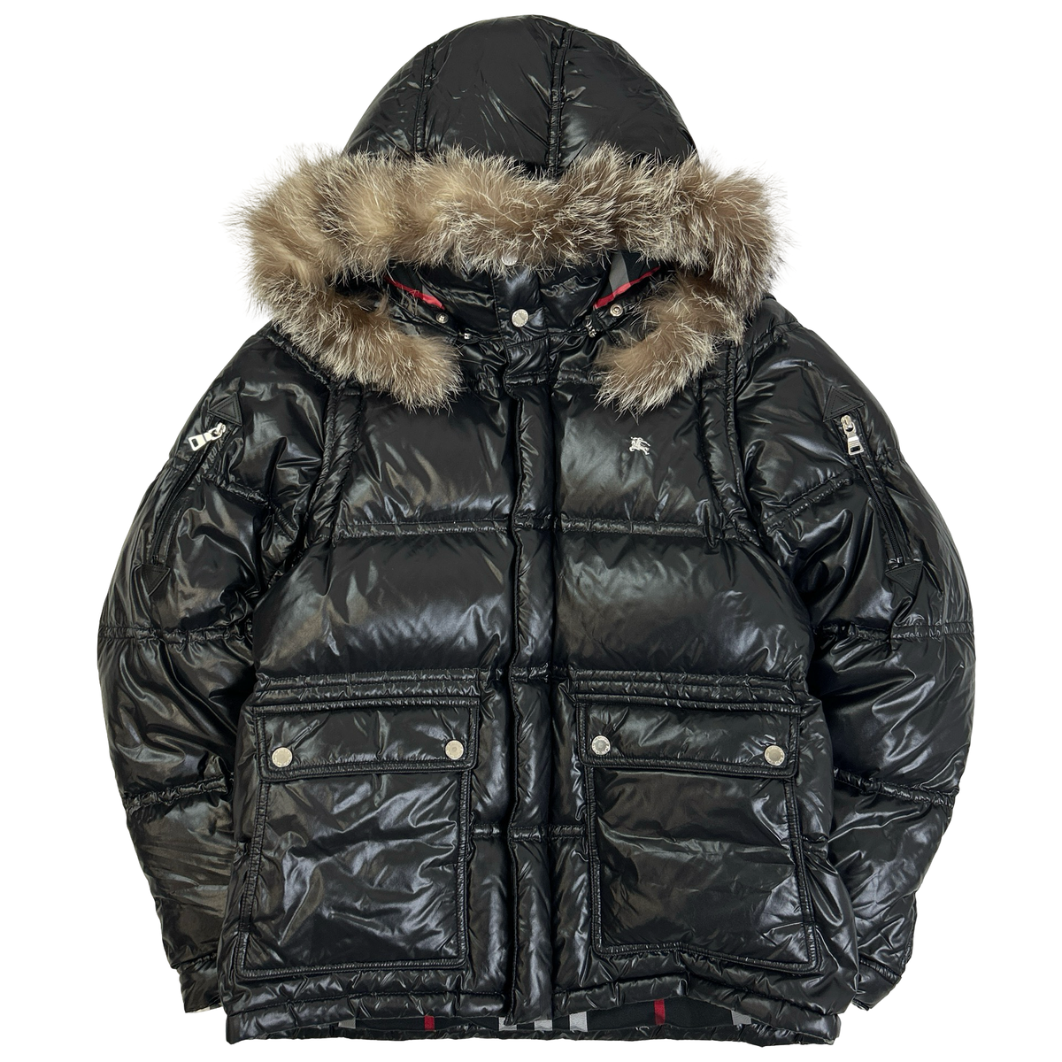 Burberry Fur Puffer (M)