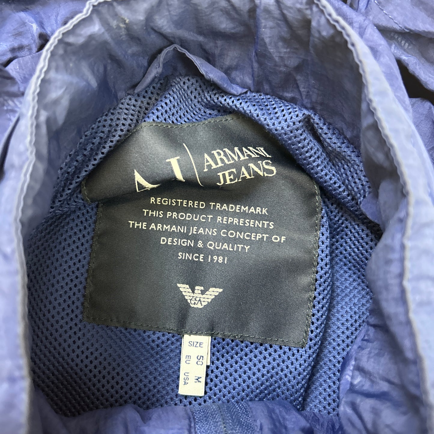 Armani Jeans Monogram Jacket (M)