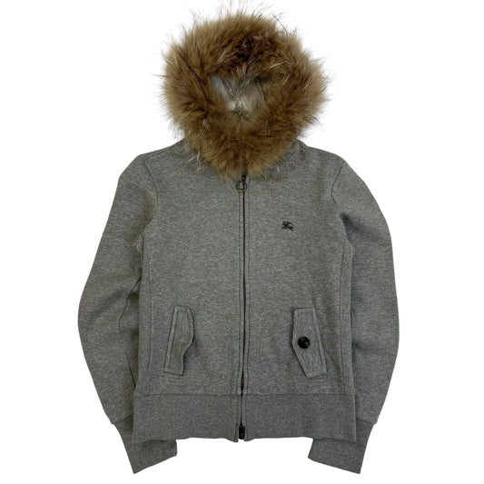 Burberry Fur Hoodie (XS)