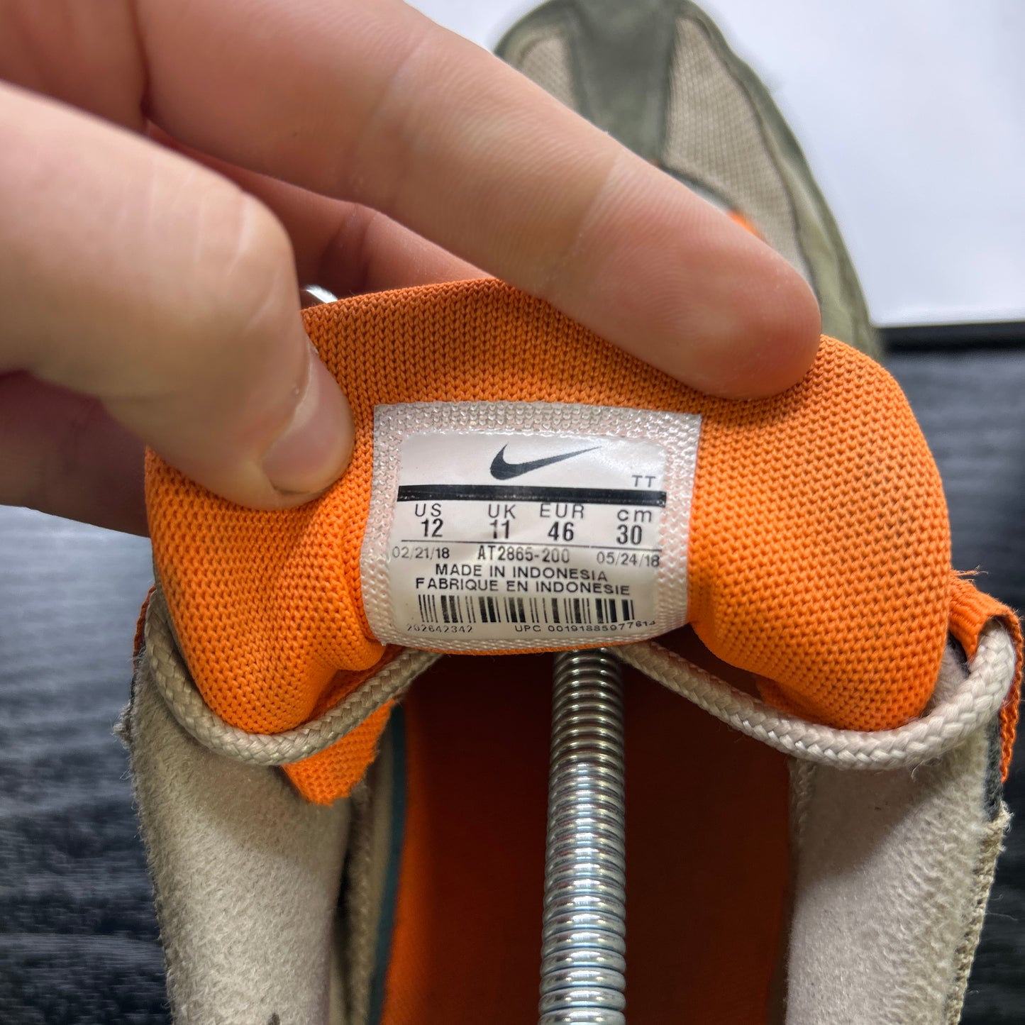 Nike Neutral Olive 95s (UK 11)