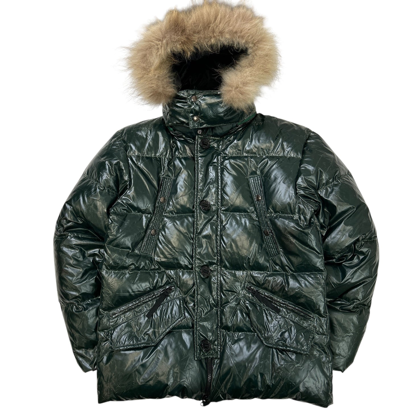 Japanese 00s Fur Puffer (M)