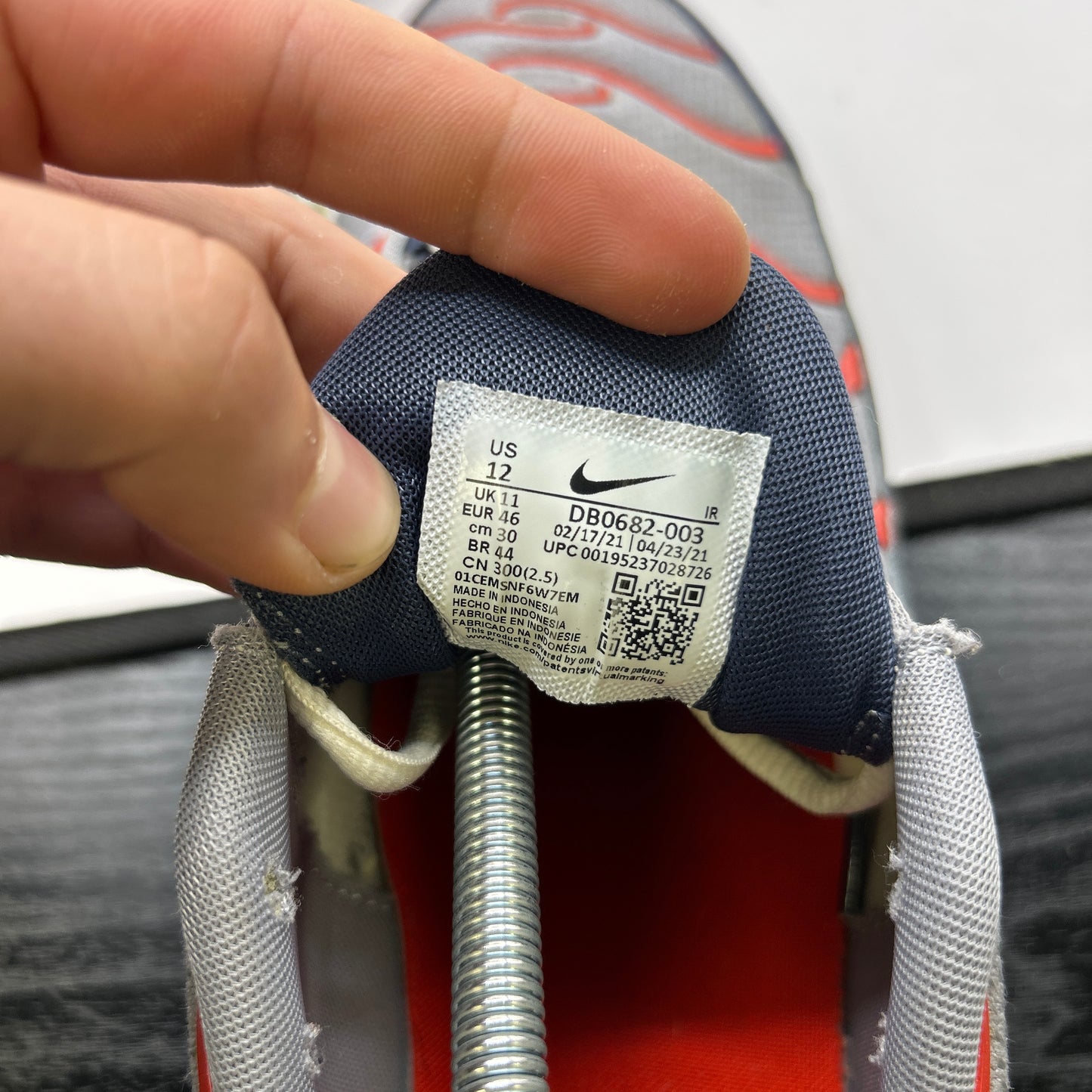 Nike USA Grey Tn (UK 11)
