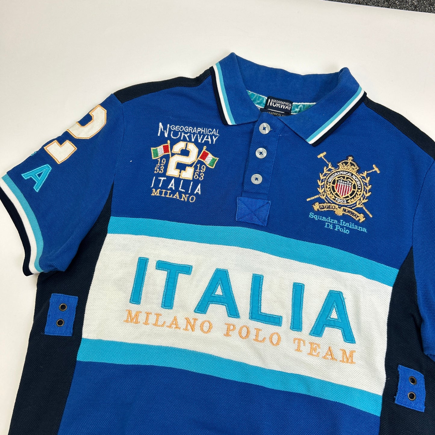 Geographical Norway Italy Polo (L)