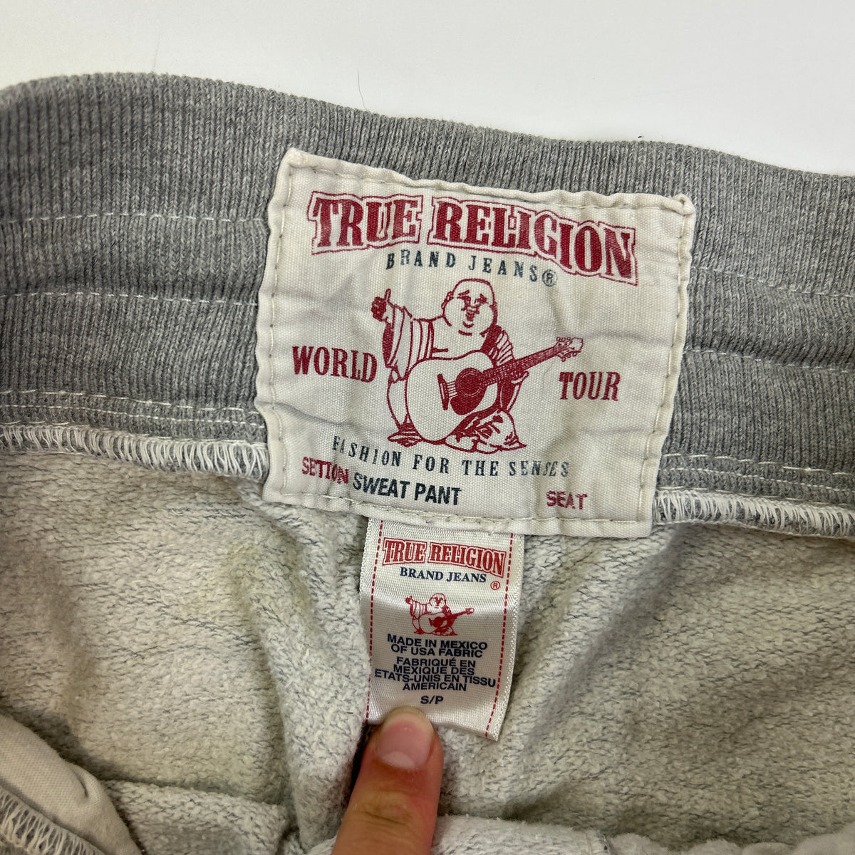 True Religion Big Stitch Joggers (S)