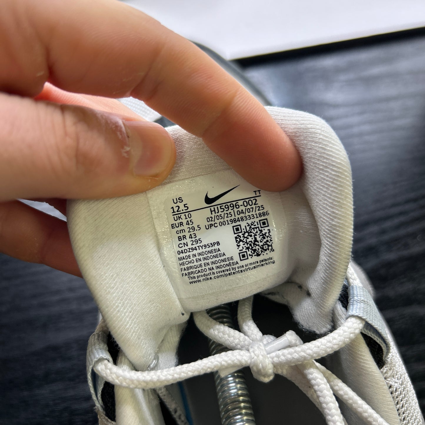 Nike Blue Tint Big Bubble 95s (UK 10)