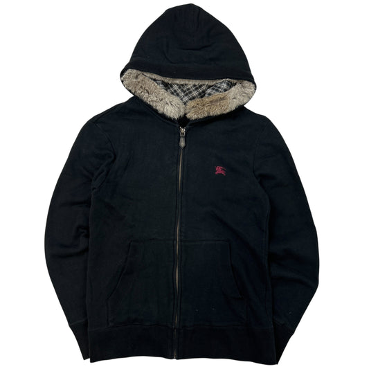 Burberry Fur Hoodie (S)