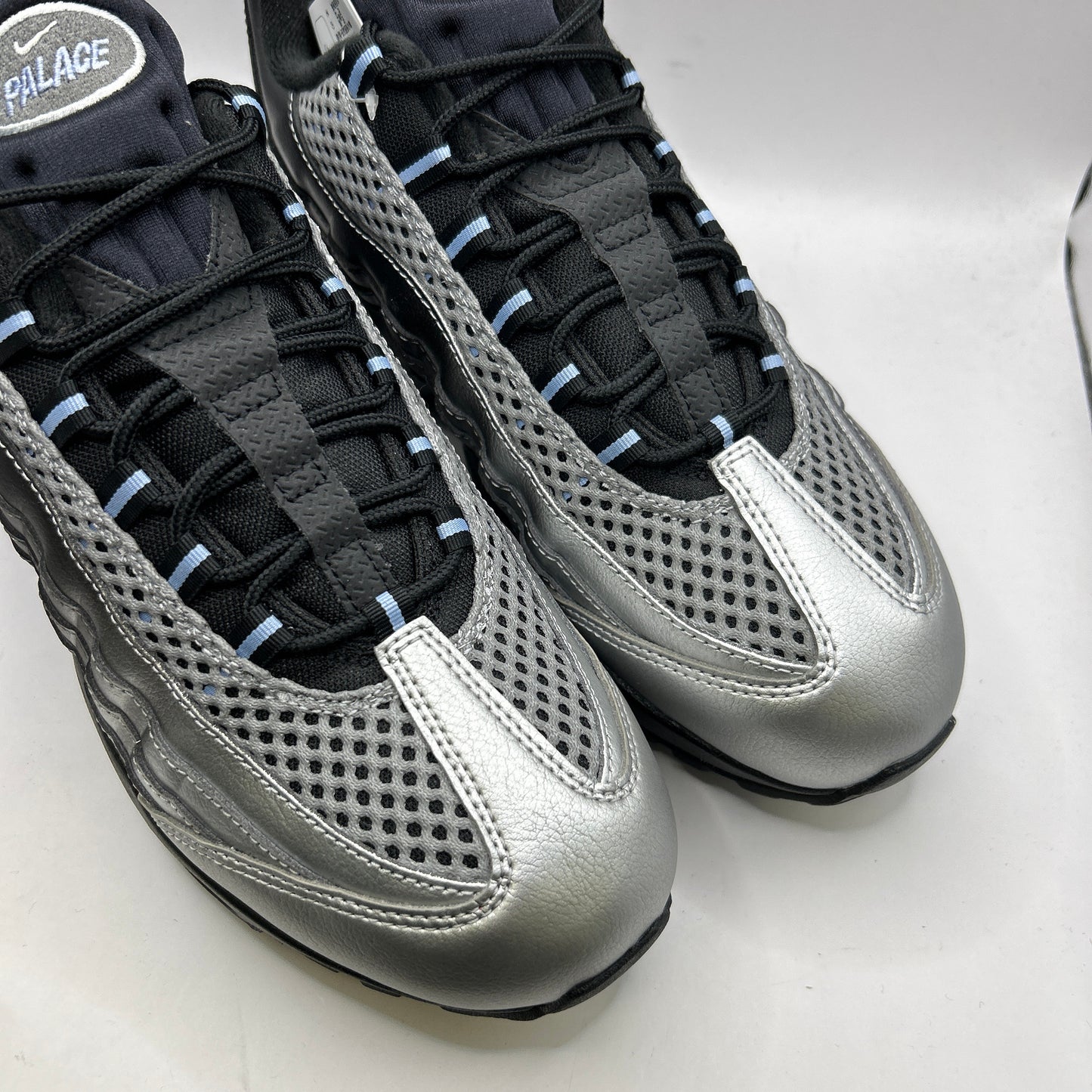 Nike Palace Metallic Silver 95s (UK 9.5)