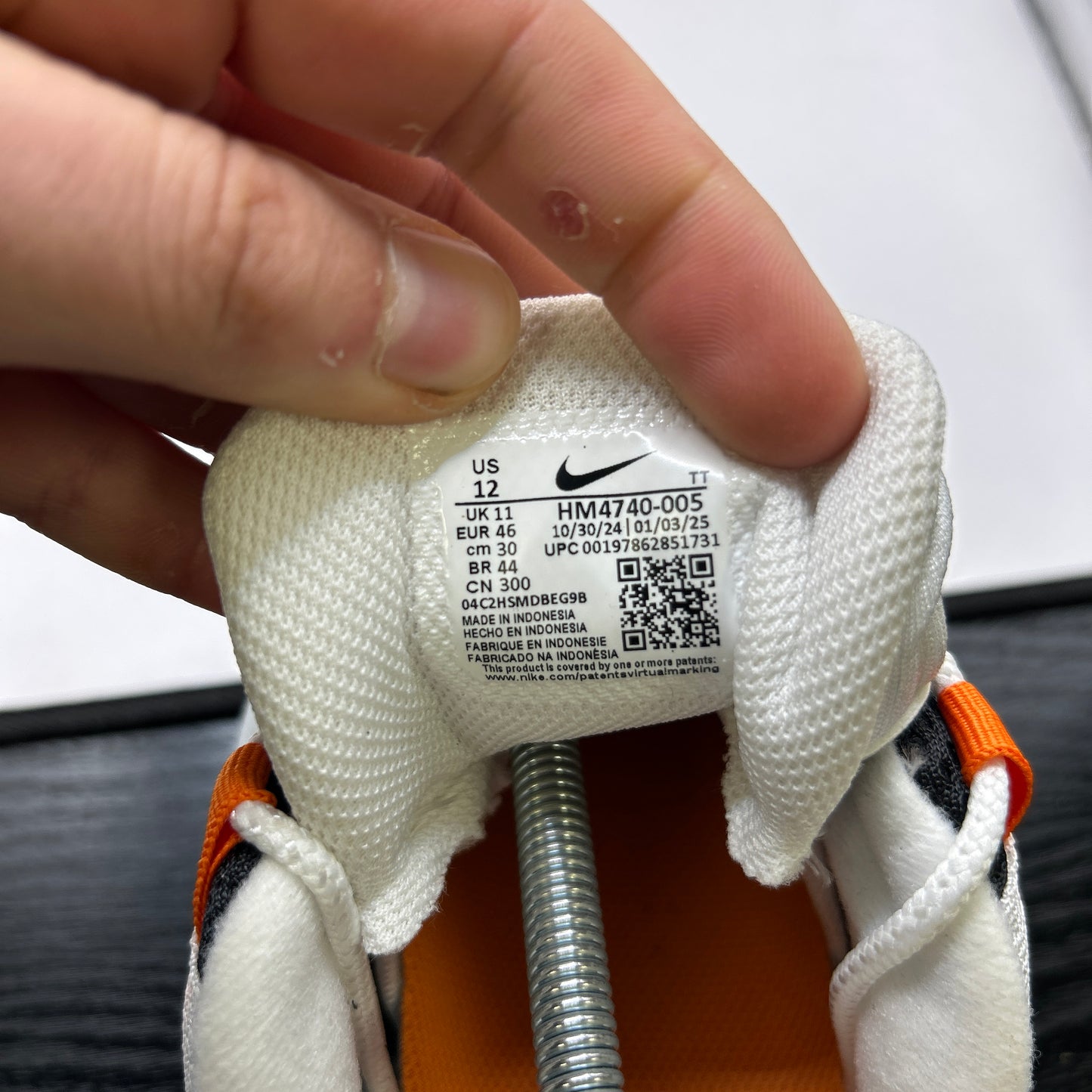 Nike Mandarin Big Bubble 95s (UK 11)