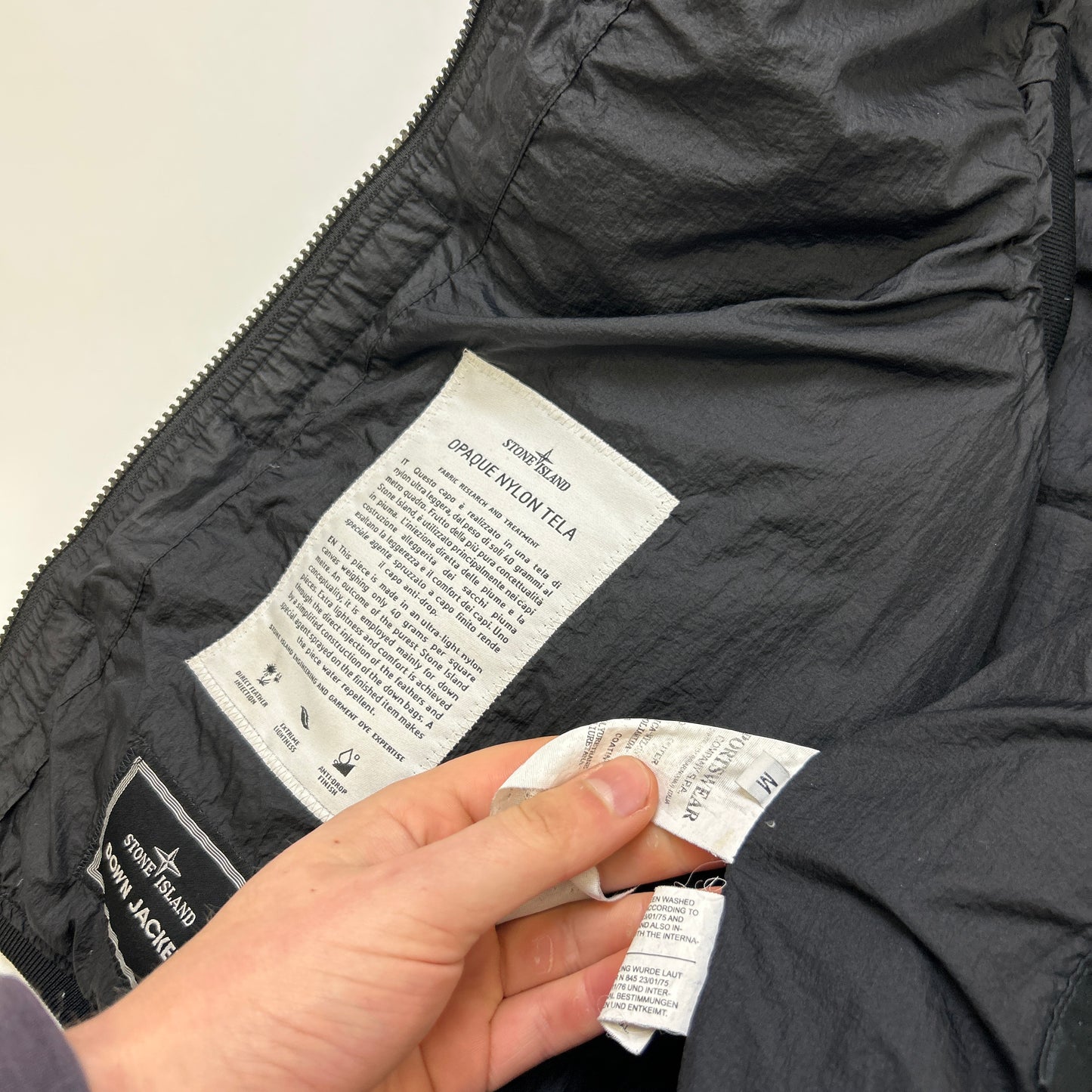 Stone Island Opaque Nylon Tela Gilet (M)