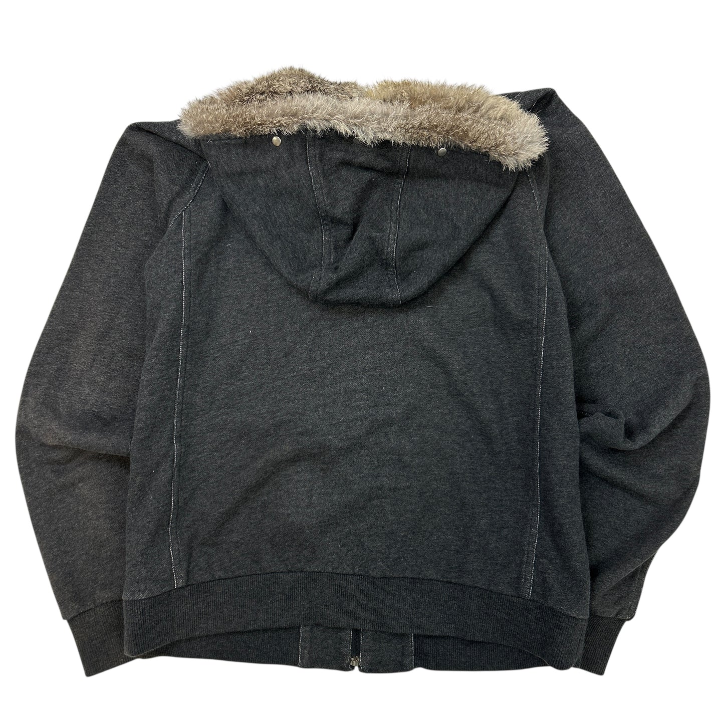 Burberry Fur Hoodie (M)