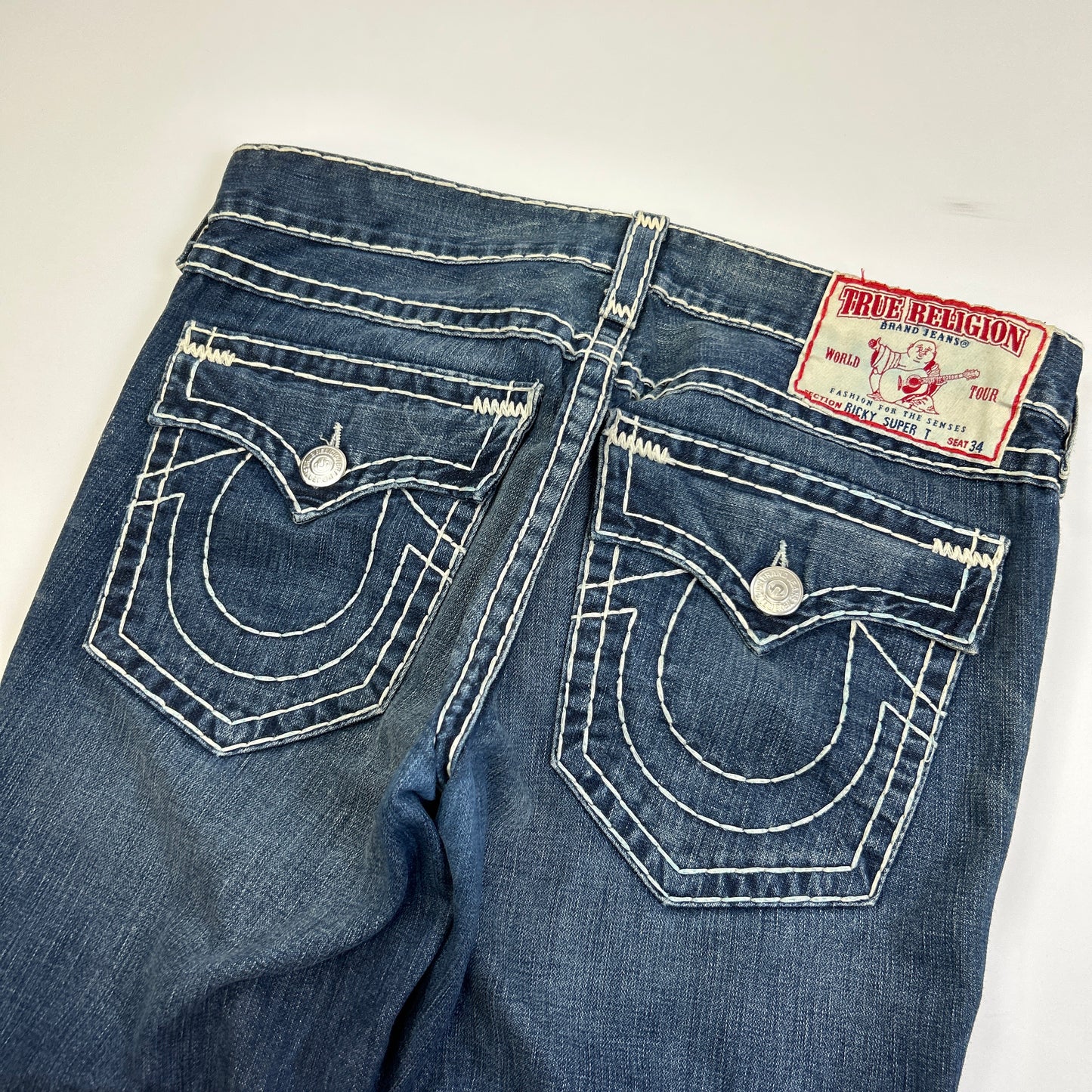 True Religion Big Stitch Jeans (36)