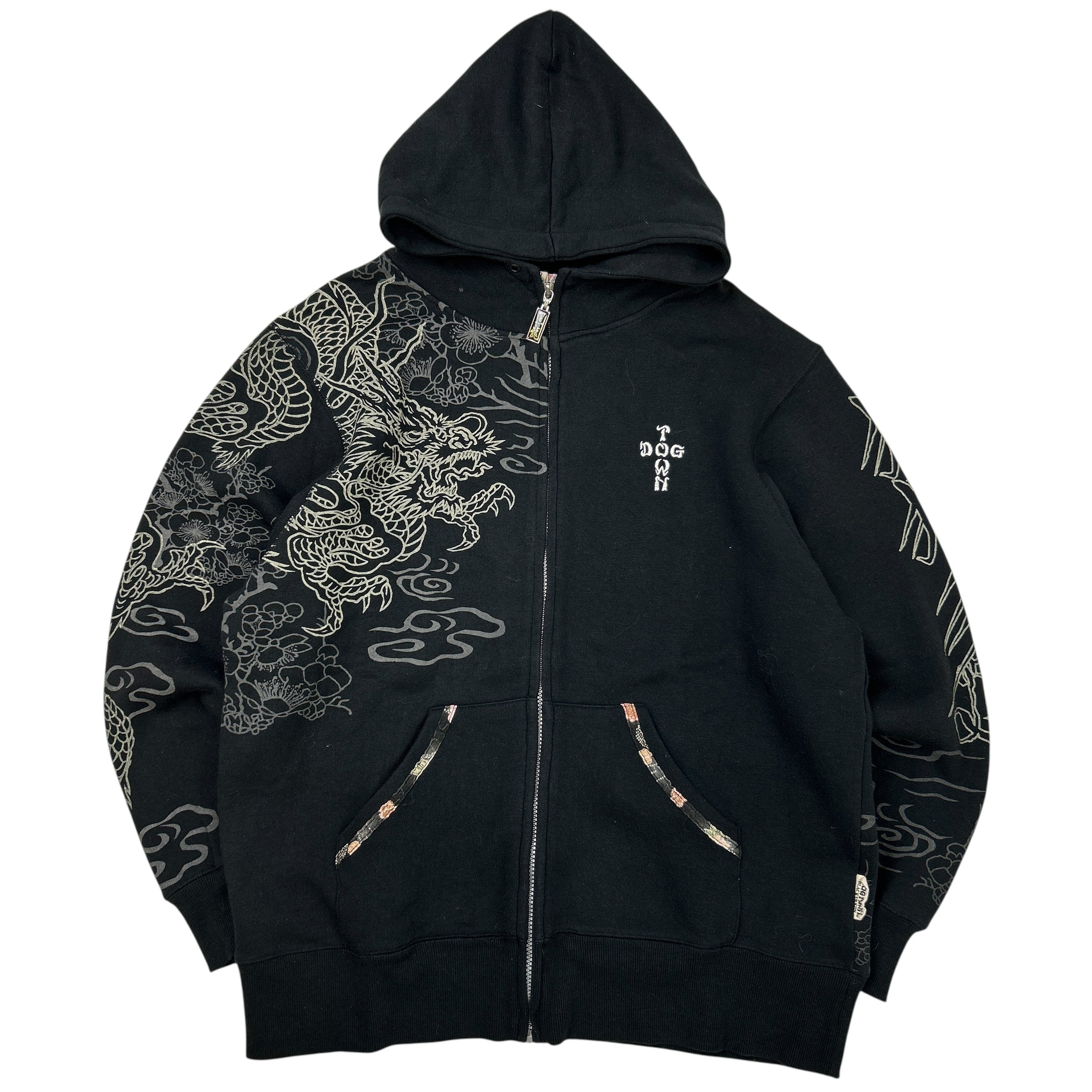 キズ　DOG TOWN Dog Town Hoodie (XL)