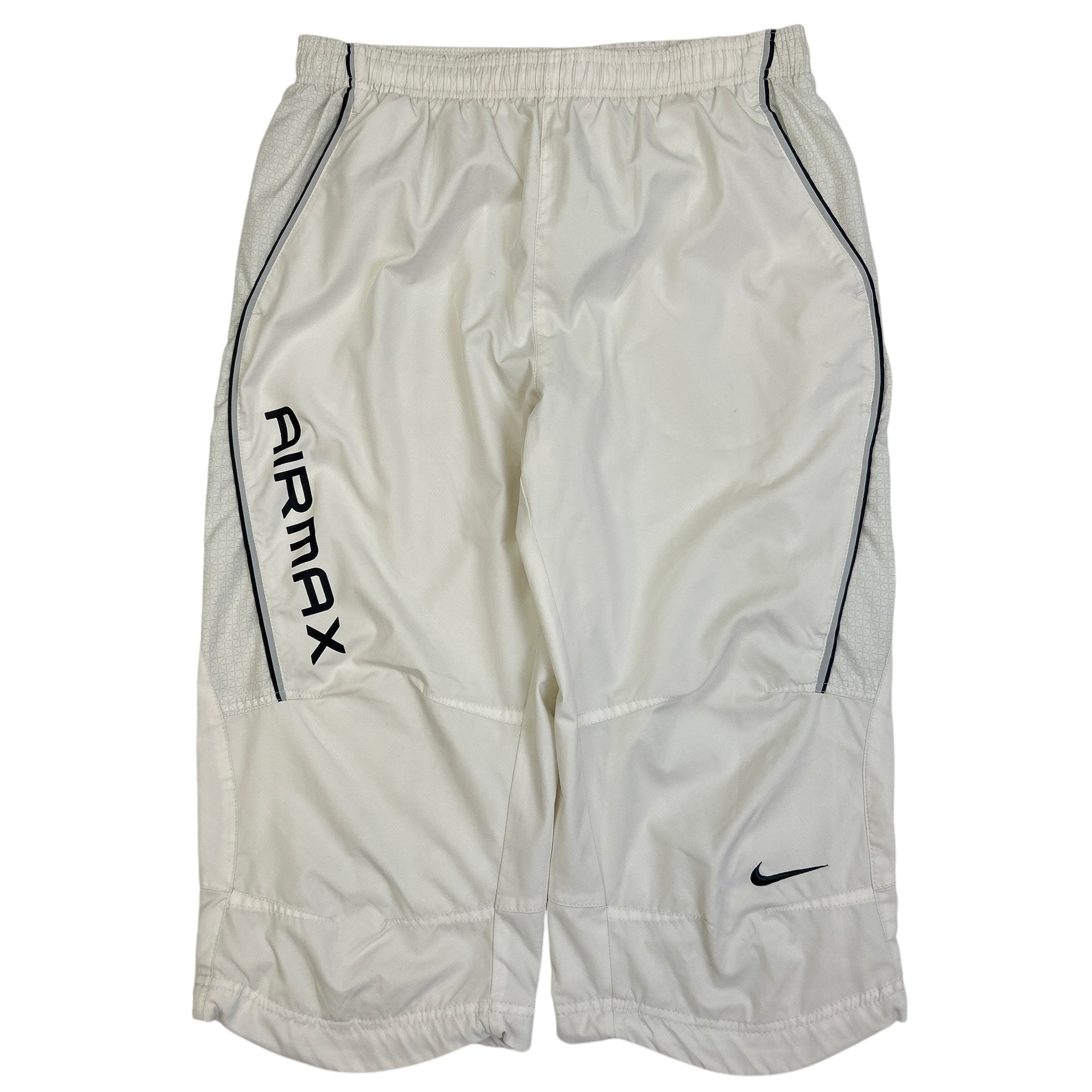 nike air max shorts white