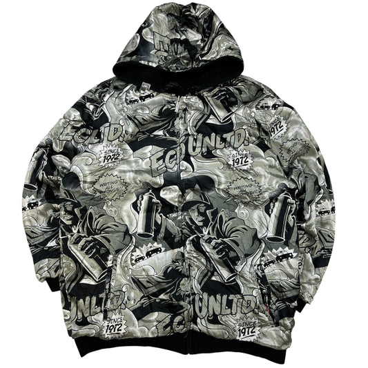 Ecko Zip Up Hoodie (XXL)