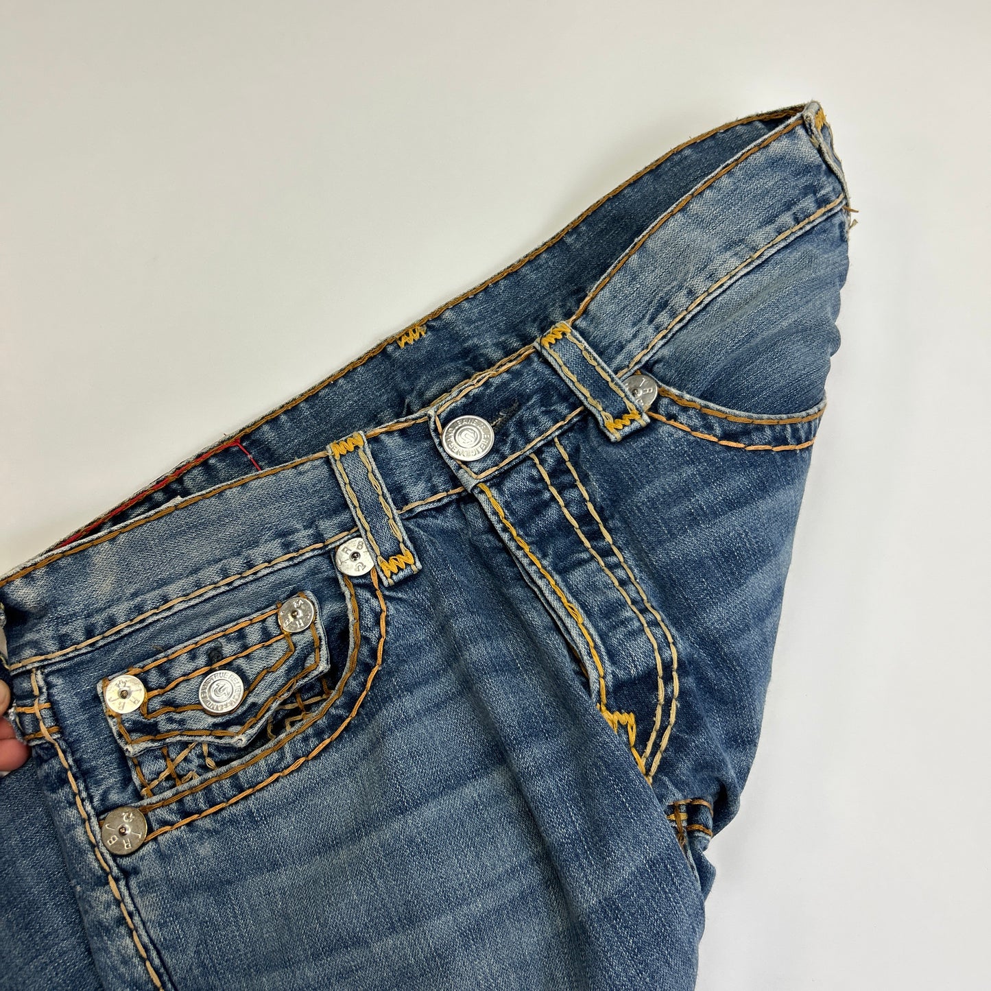 True Religion Big Stitch Jeans (36)