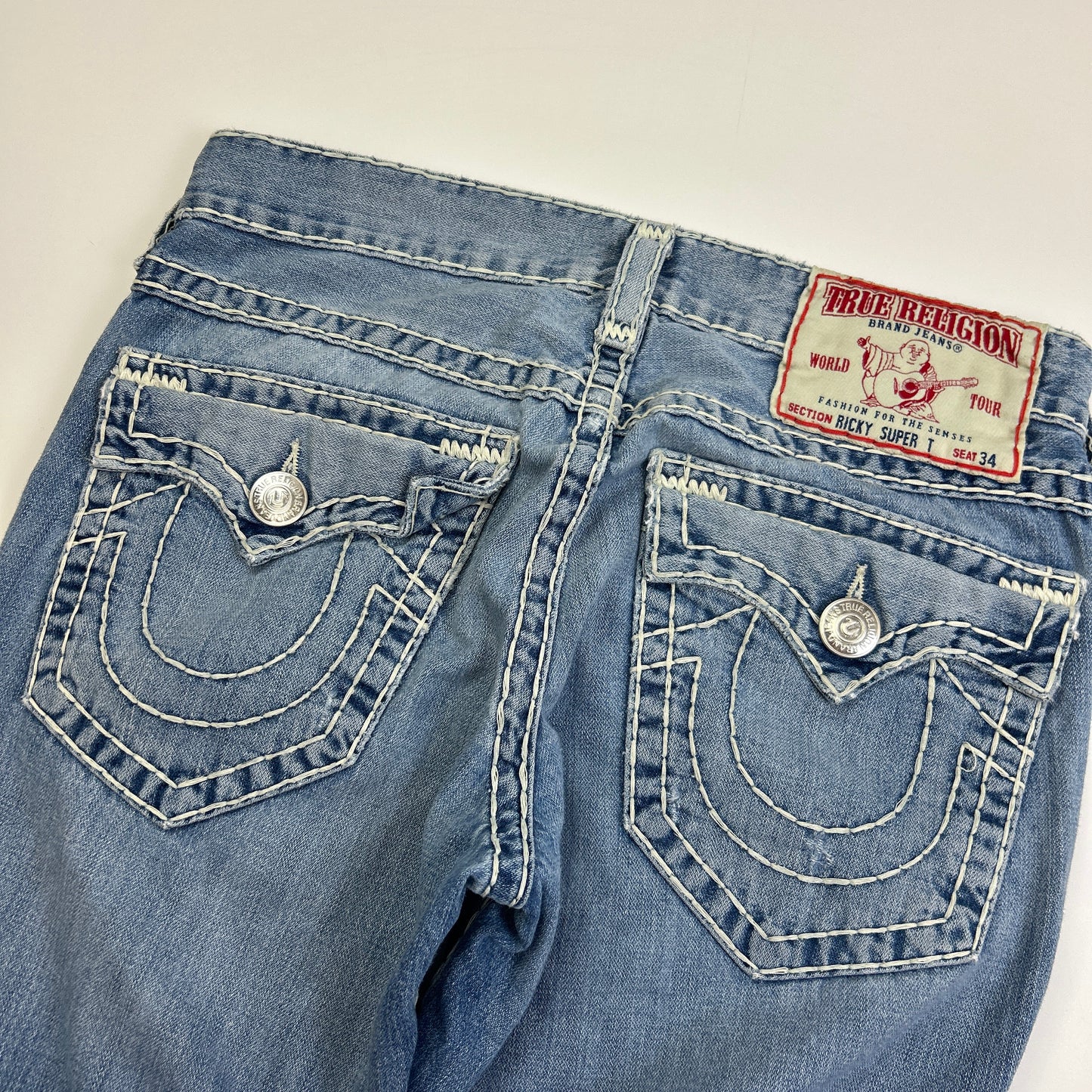 True Religion Big Stitch Jeans (32)