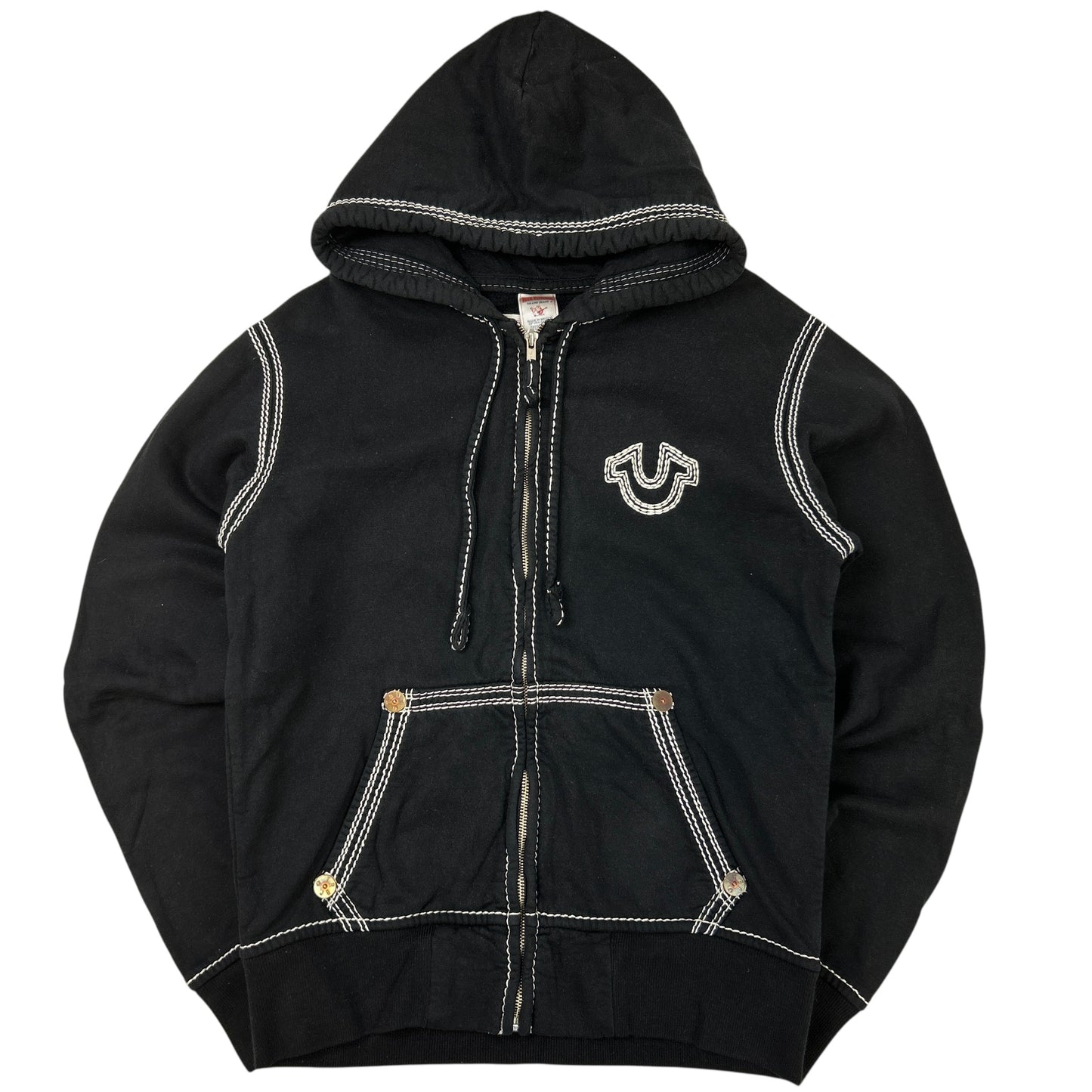 True Religion Big Stitch Hoodie (S)