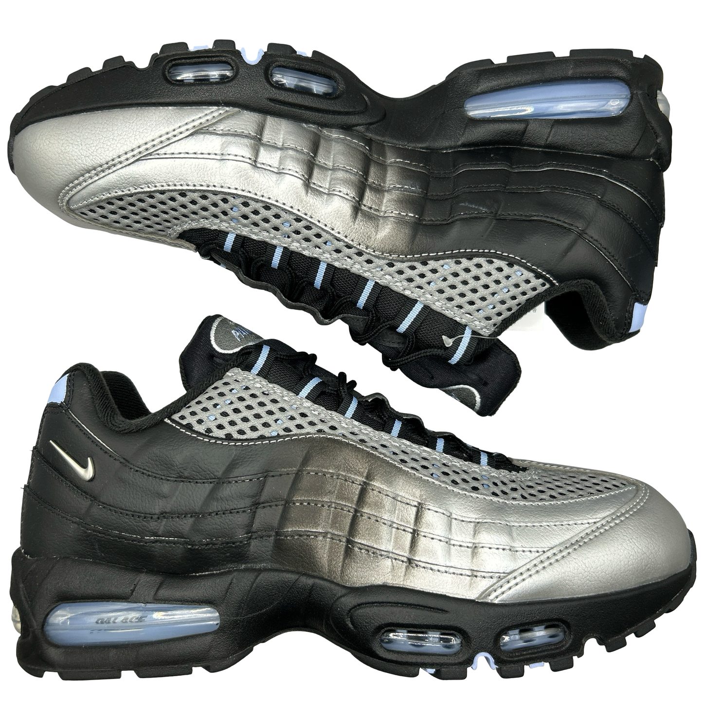 Nike Palace Metallic Silver 95s (UK 11)
