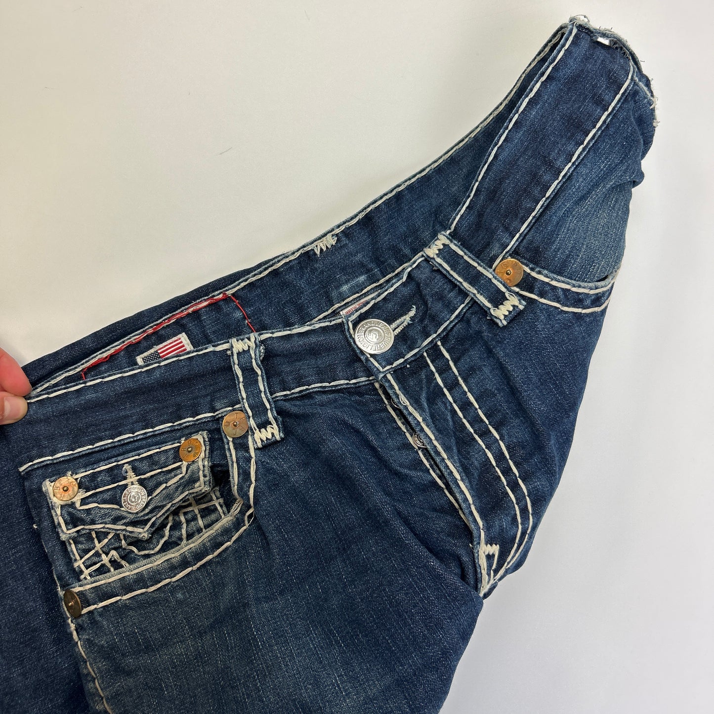 True Religion Big Stitch Jeans (34)