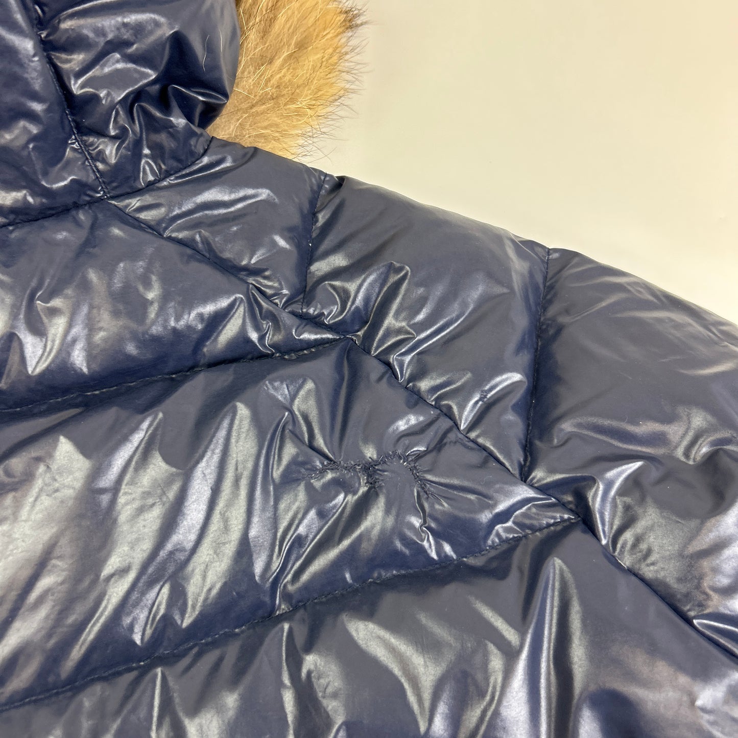 Moncler Fur Puffer (XS)