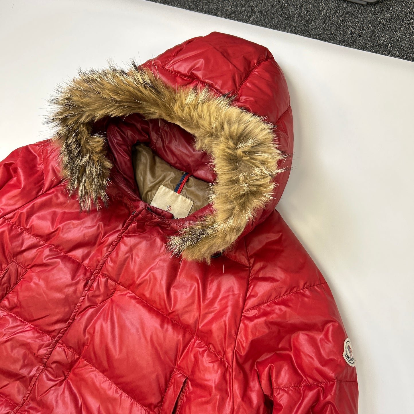Moncler Bulgarie Fur Puffer (M)