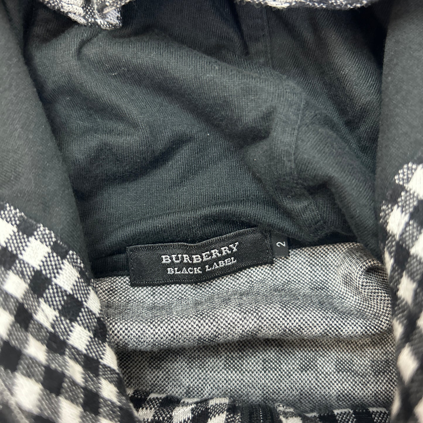 Burberry Plaid Hoodie (S)