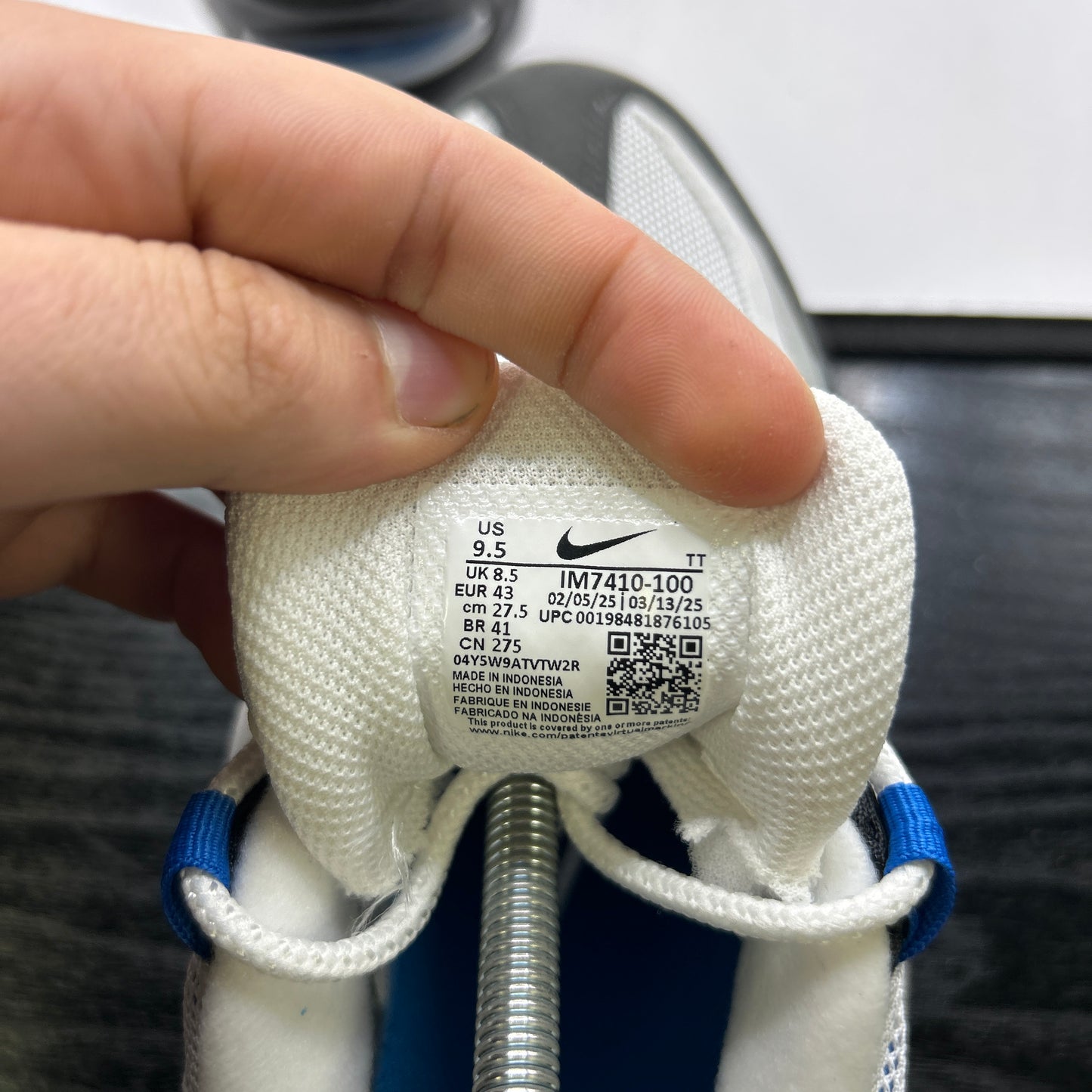 Nike Blue Spark 95s (UK 8.5)