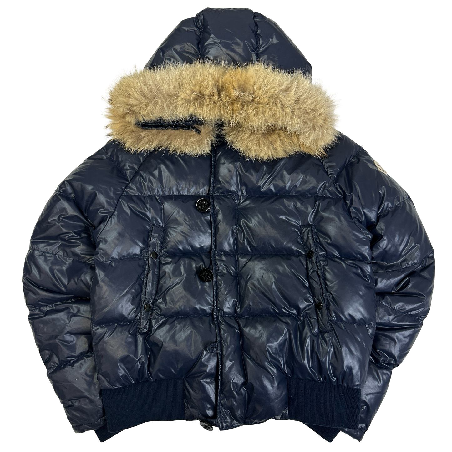 Moncler Fur Puffer (XS)
