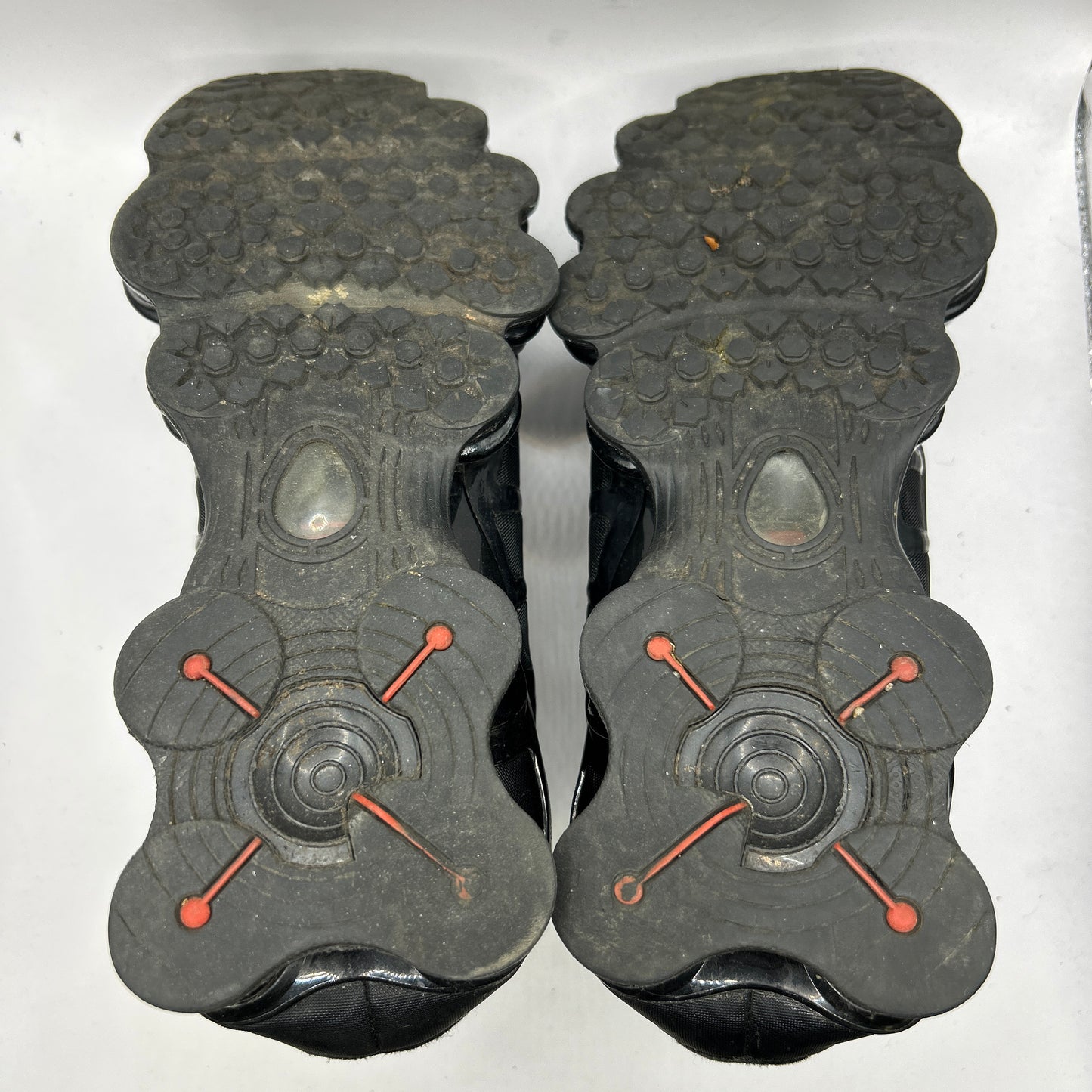 Nike Metallic Hematite Shox (UK 8)