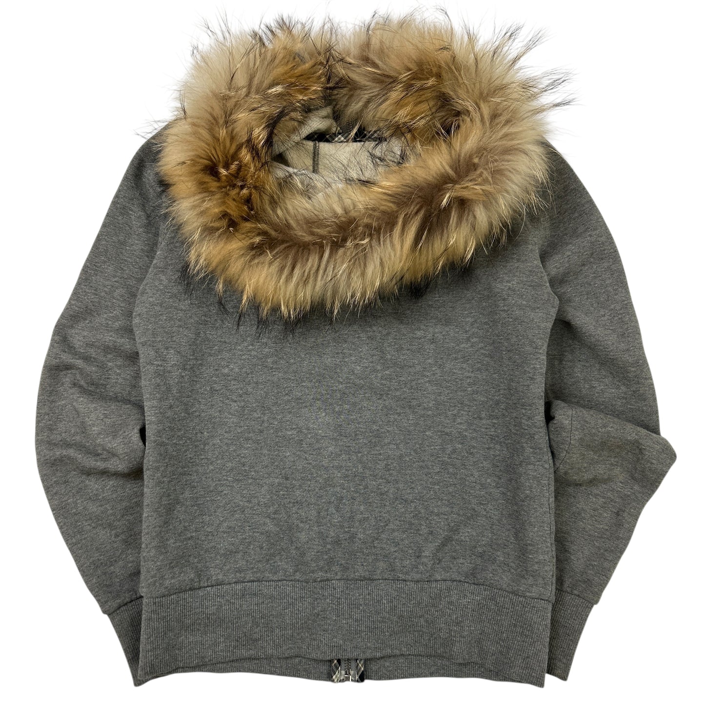 Burberry Fur Hoodie (XS)