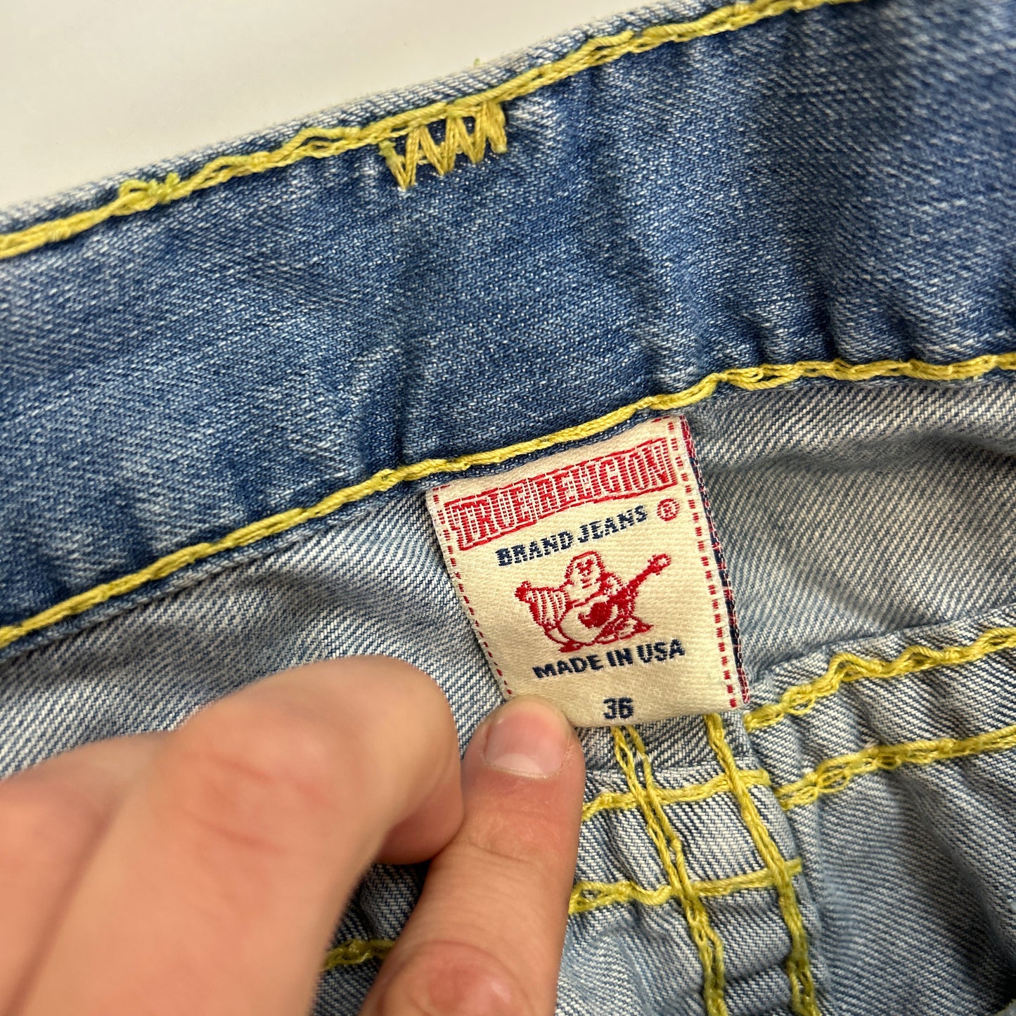 True Religion Big Stitch Jeans (36)