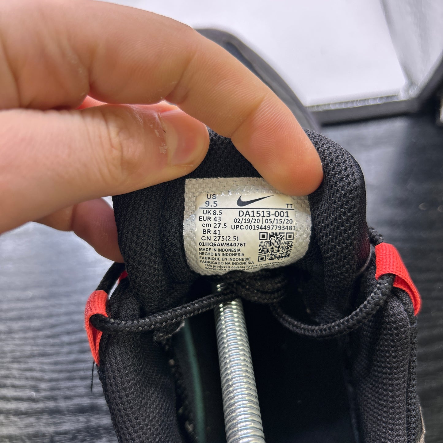 Nike Laser Crimson 95s (UK 8.5)