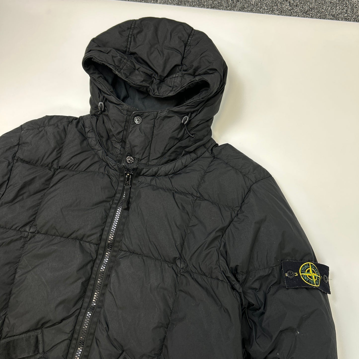 Stone Island Crinkle Reps Puffer (XL)