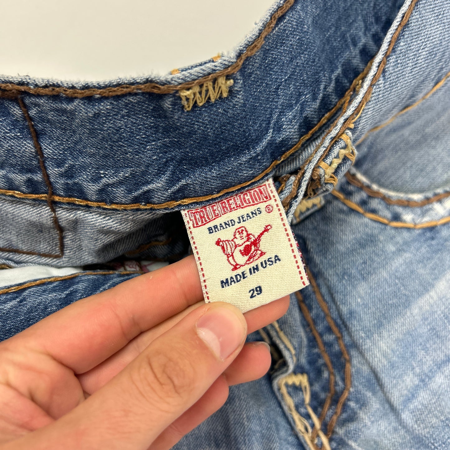 True Religion Big Stitch Jorts (29)