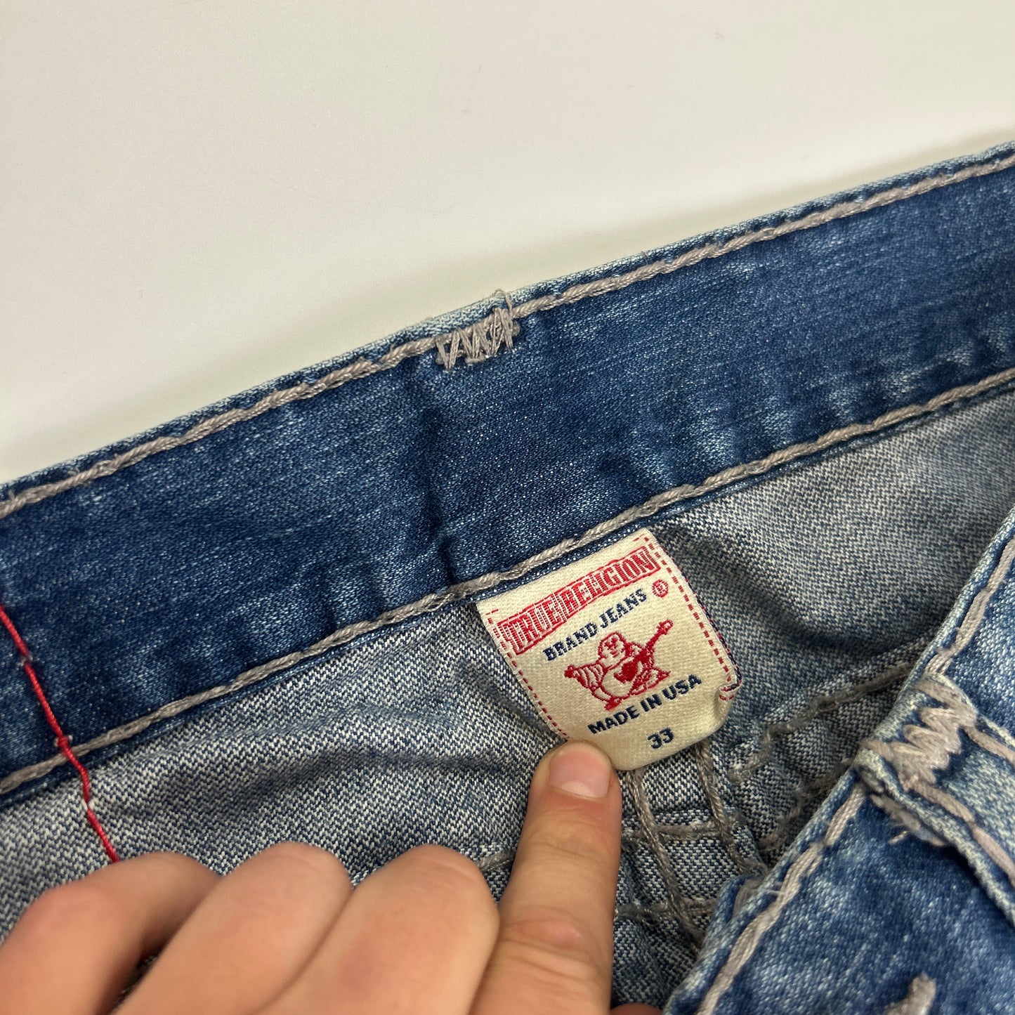 True Religion Big Stitch Jeans (33)