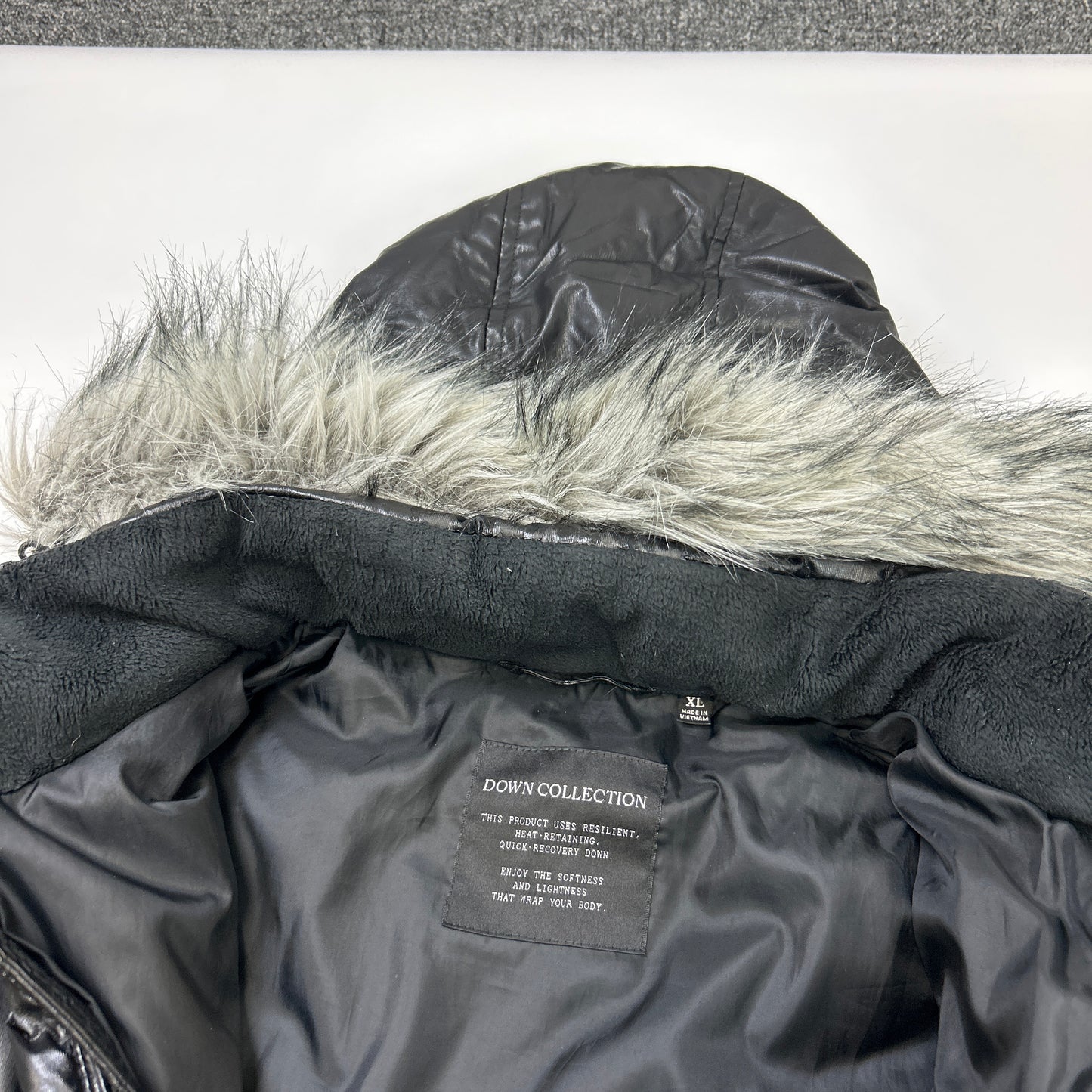Japanese 00s Fur Puffer (L)