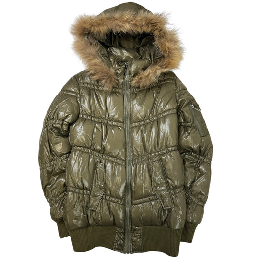 Japanese 00s Fur Puffer (M)