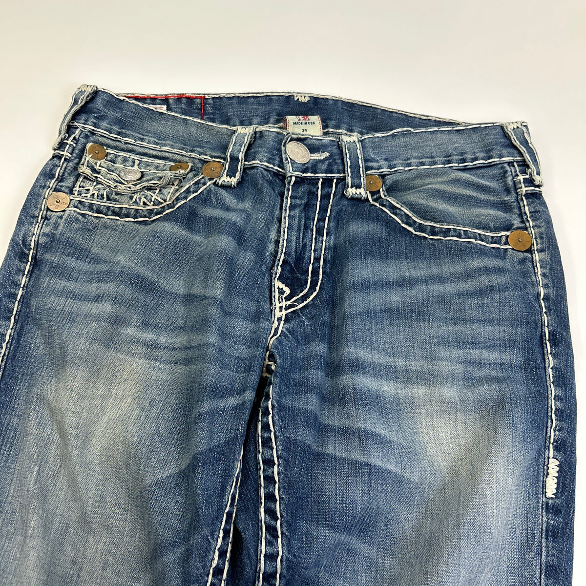 True Religion Big Stitch Jeans (34)