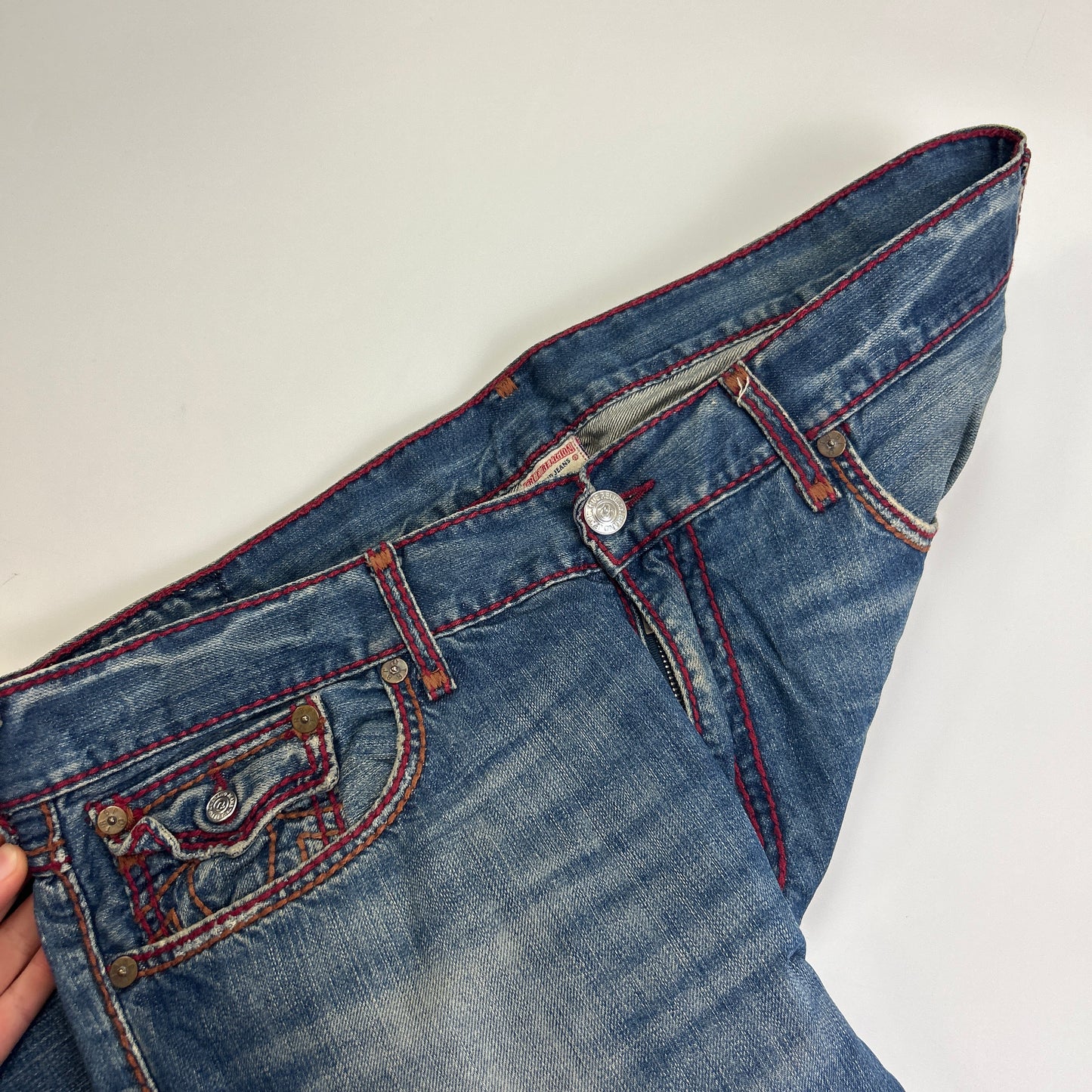 True Religion Big Stitch Jeans (40)