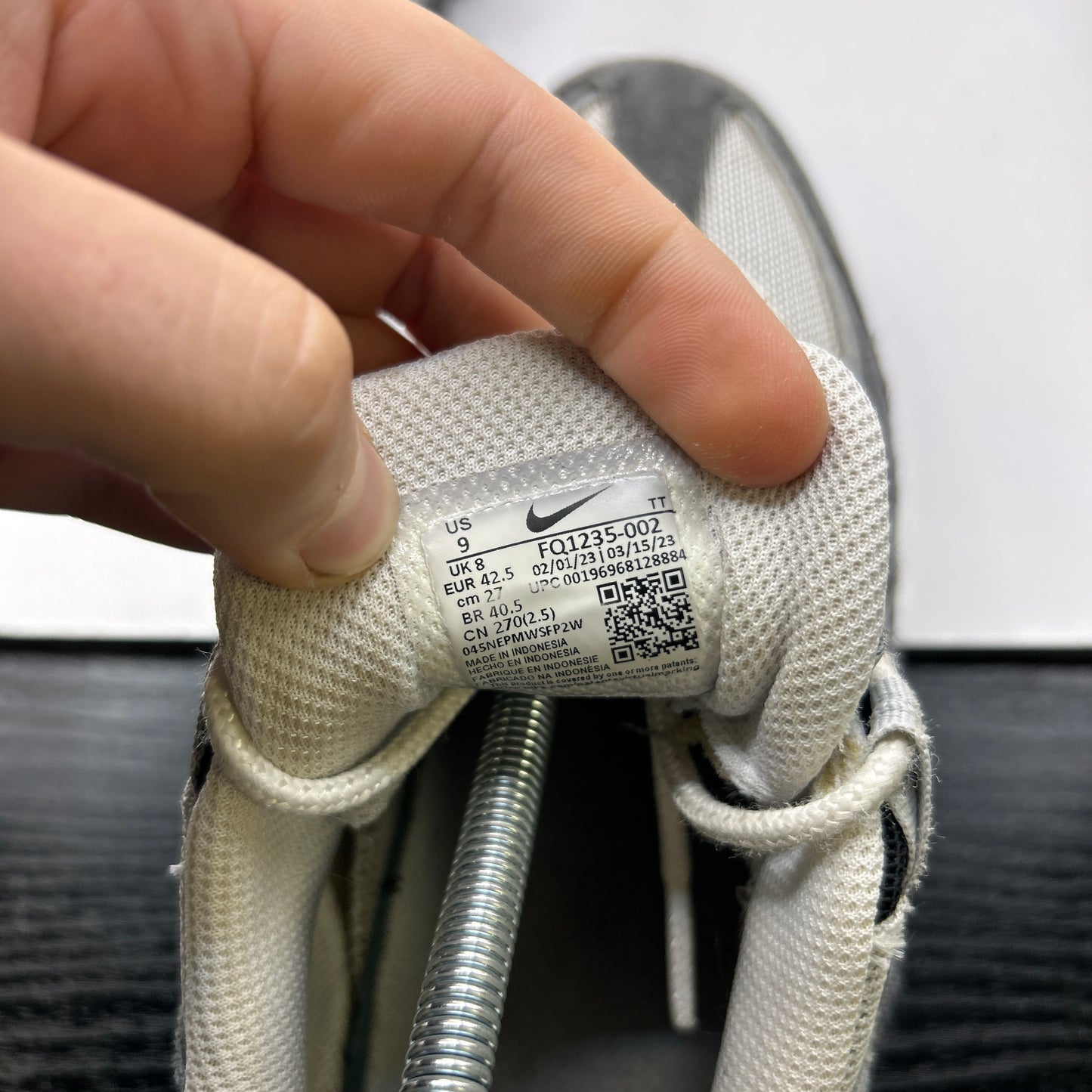 Nike Grey Jewel 95s (UK 8)