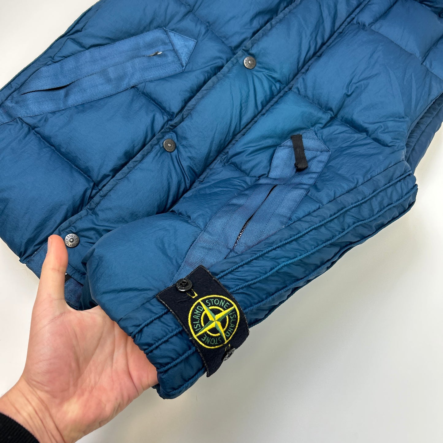 Stone Island Opaque Nylon Tela Gilet (S)