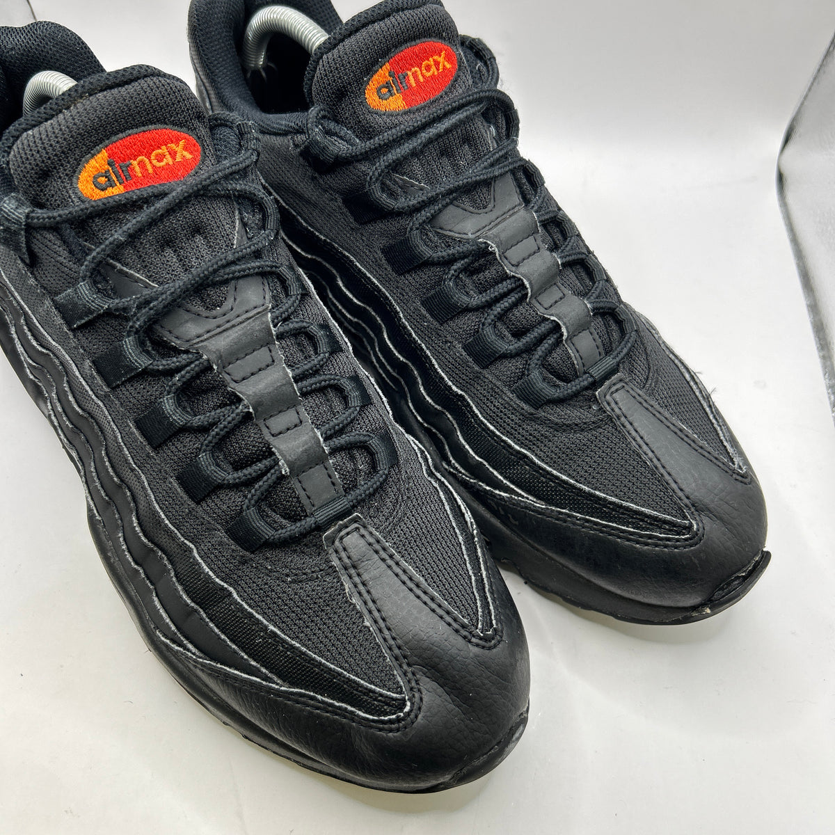 Nike Black Red Orange 95s (UK 9.5)