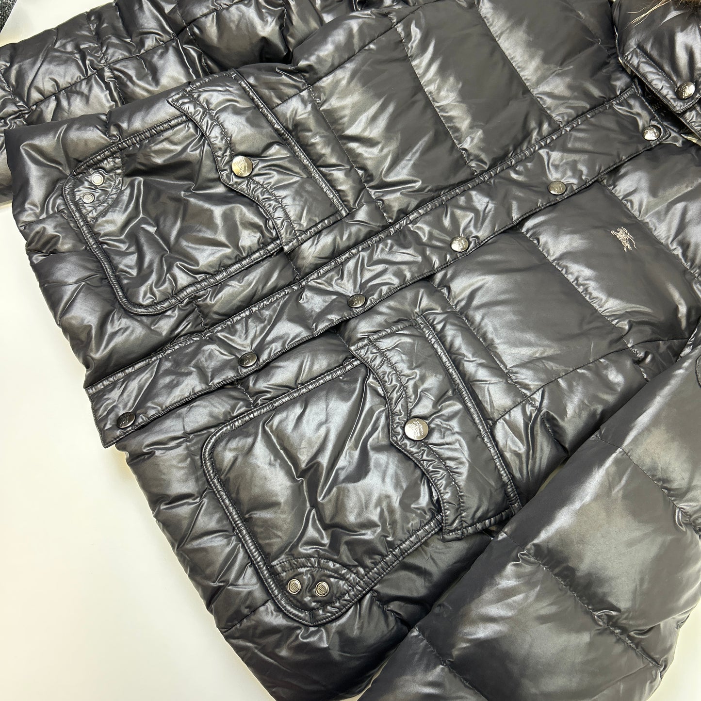 Burberry Fur Puffer (S)