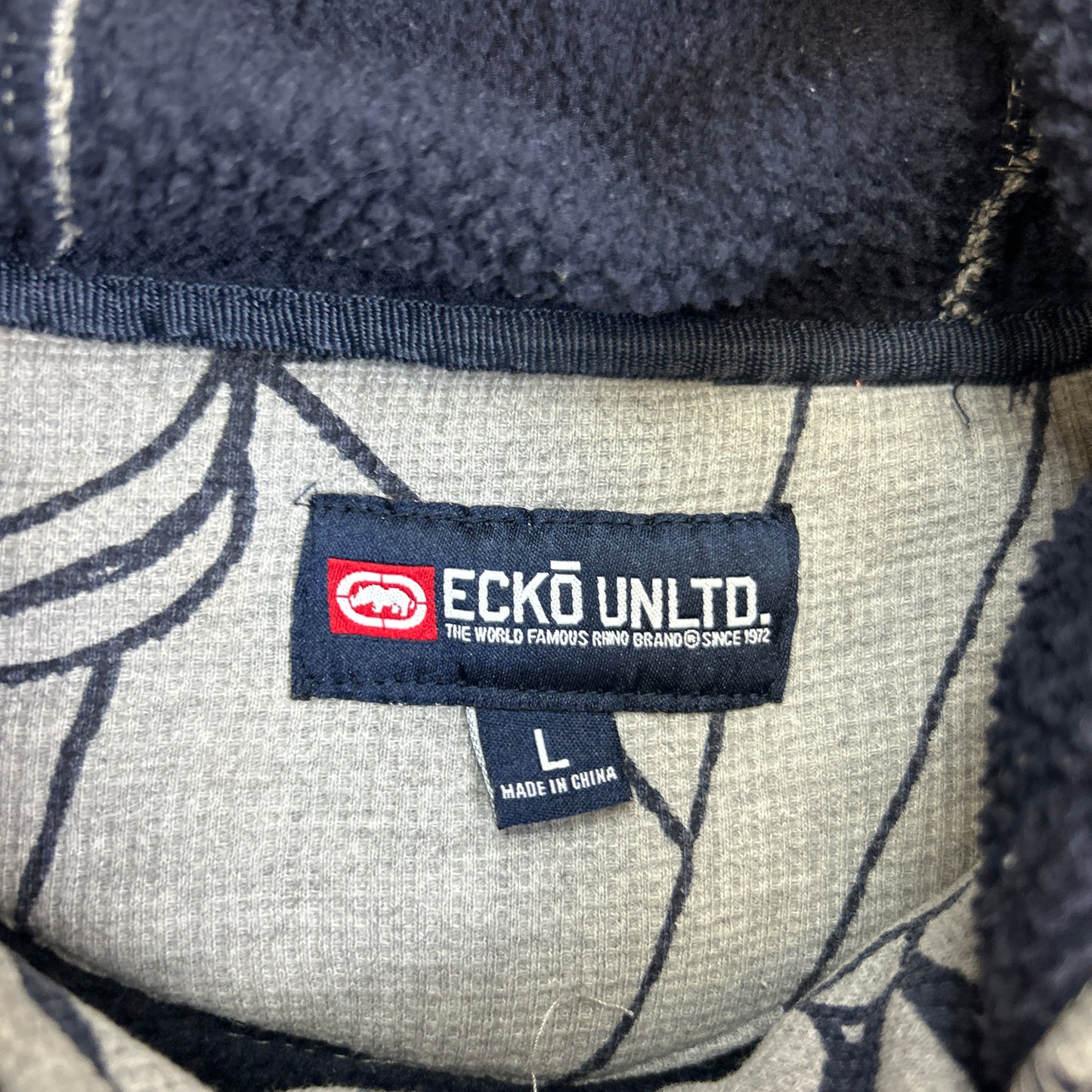 Ecko Zip Up Hoodie (L)